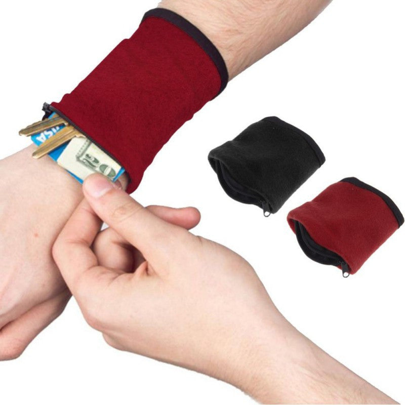 Unisex Sports Wrist Arm Band Bag Pouch Cell Phone Holder Wallet Outdoor  Gift