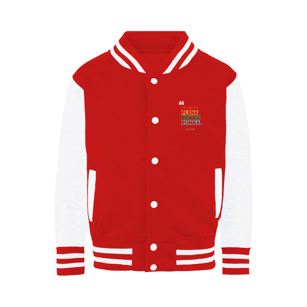 Salsa Bomba Plena Rumba Varsity Jacket