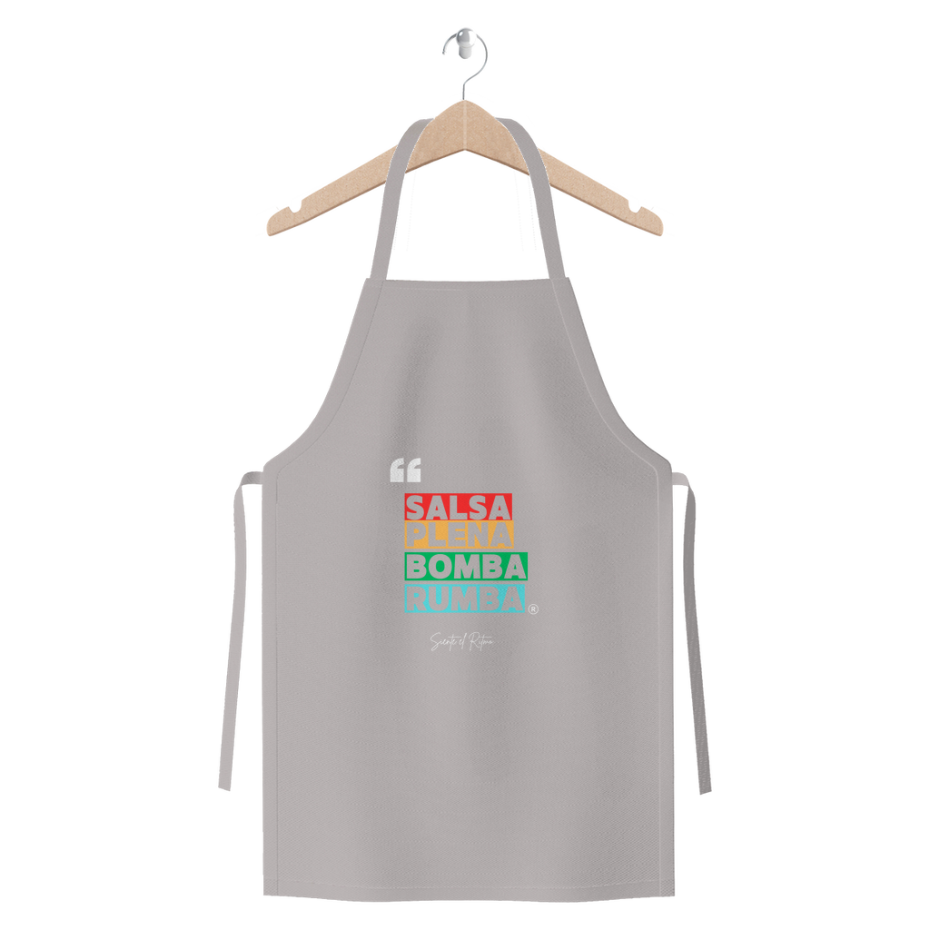 Salsa Bomba Plena Rumba Premium Jersey Apron