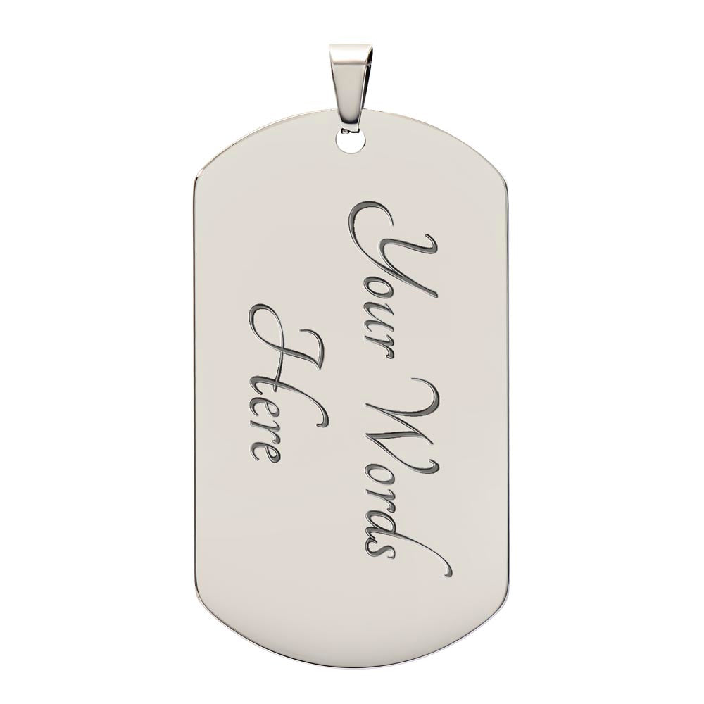 Salsa Plena Bomba Rumba Dog tag