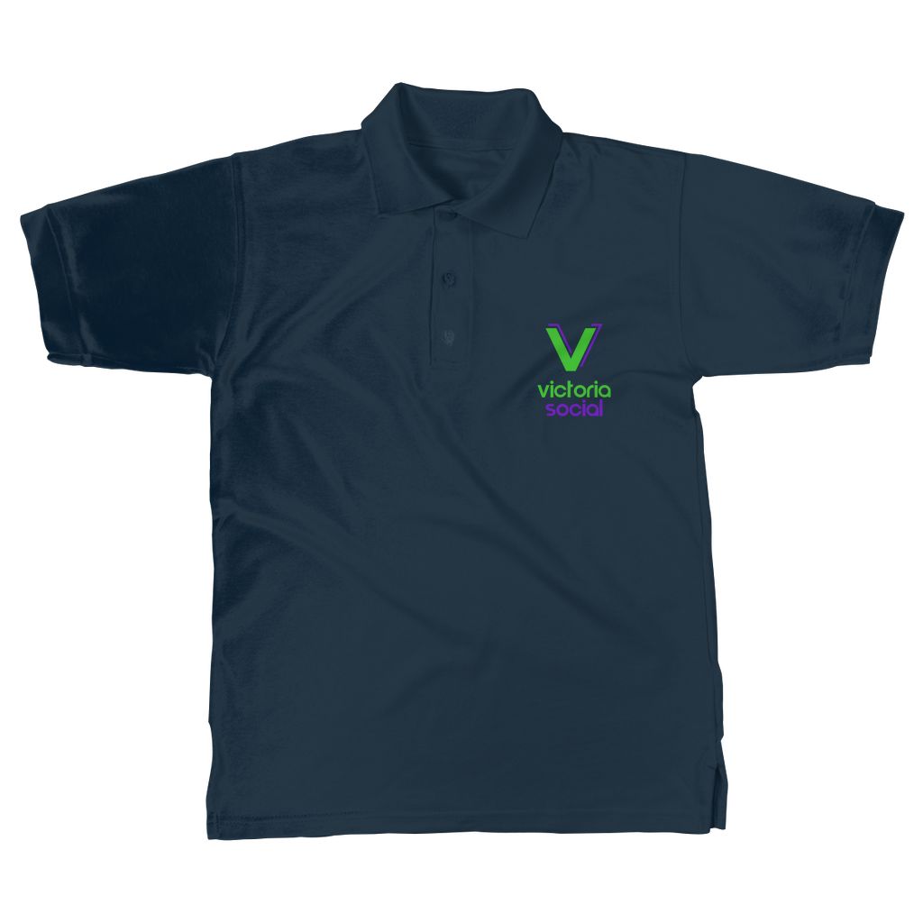 Victoria Social Classic Women's Polo Shirt - World Salsa Championships